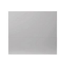 GoodHome Adèle / Balsamita Matt Grey Slab Drawer Front (W)800mm, Pack Of 3