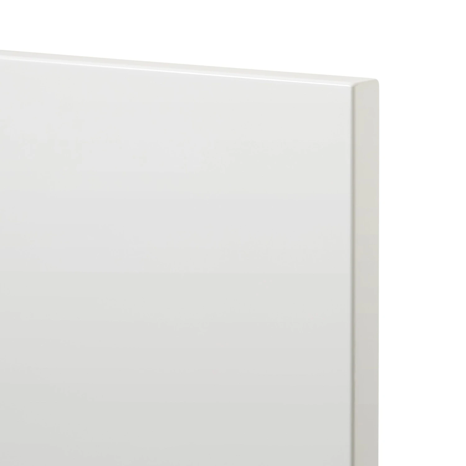 GoodHome Alisma High Gloss White Slab Highline Cabinet Door (W)250mm (H)715mm (T)18mm 4 GoodHome Alisma High Gloss White Slab Highline Cabinet Door (W)250mm (H)715mm (T)18mm - Image 2