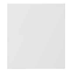 GoodHome Alisma Innovo Handleless Gloss White Slab Drawer Front, Bridging Door & Bi Fold Door, (W)300mm (H)340mm (T)18mm