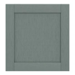 GoodHome Alpinia Matt Green Painted Wood Effect Shaker Appliance Cabinet Door (W)600mm (H)626mm (T)18mm