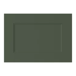 GoodHome Artemisia Matt Dark Green Shaker Drawer Front, Bridging Door & Bi Fold Door, (W)500mm (H)356mm (T)18mm