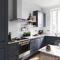 GoodHome Garcinia Matt Stone Integrated Handle Shaker Highline Cabinet Door (W)250mm (H)715mm (T)20mm 15 GoodHome Garcinia Matt Stone Integrated Handle Shaker Highline Cabinet Door (W)250mm (H)715mm (T)20mm -Trade Points Shop goodhome garcinia matt stone integrated handle shaker highline cabinet door w 250mm h 715mm t 20mm5059340129136 21i