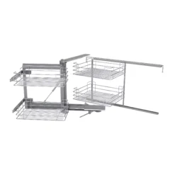 LH Swing Out Corner Pull-out Storage For 1000mm Corner Cabinet (W)450mm