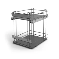 Orion Grey Soft-close Universal Pull-out Storage, (H)506mm (W)400mm